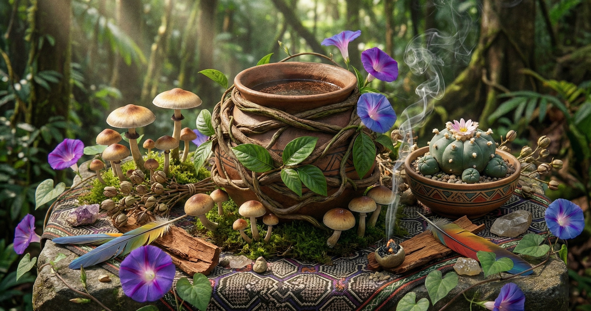 Objevte sílu etnobotaniky: Od ranního soustředění po hluboké večerní rituály