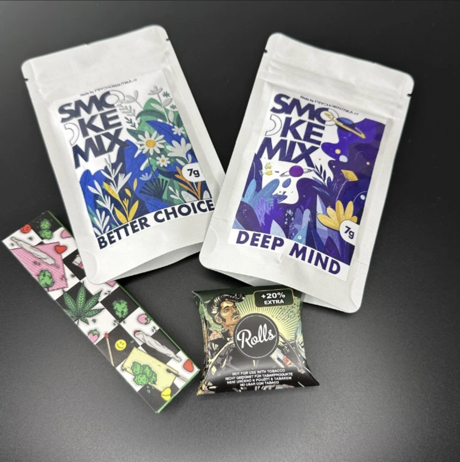 Deep Mind a Better Choice kit s papírky a filtry