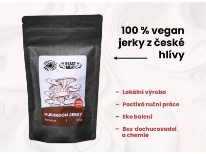 Houbové jerky hlíva BBQ