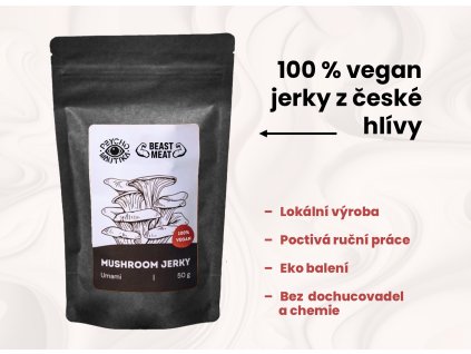 Houbové jerky hlíva UMAMI