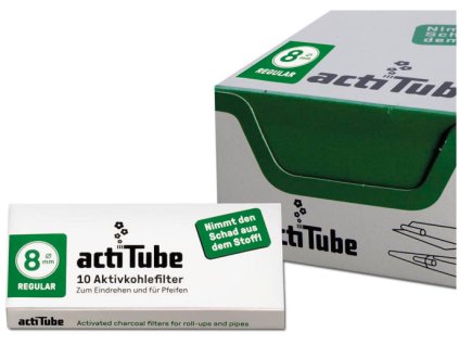 actitube uhlikove filtry 8 mm