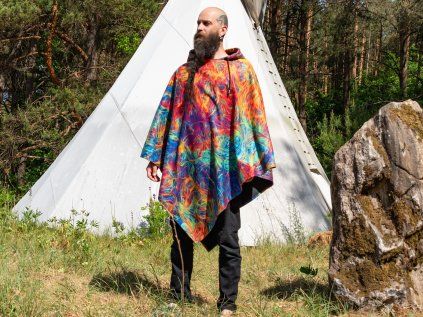 shamanic cosmic poncho 2s