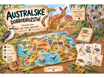 Desková hra Australské dobrodružství