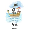 Pracovní listy "Piráti" (4-7 let)