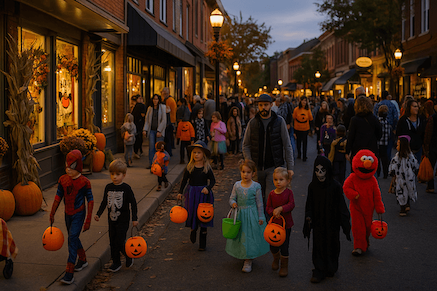 Halloween přesně po americku