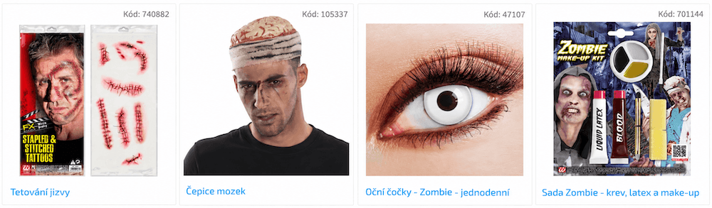 liceni-kostlivec-duch-zombie-doplnky-zombie
