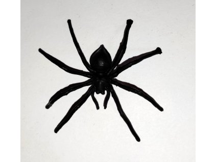 Plastovy pavouk 7cm