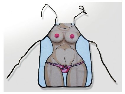 Zástěra sexy žena