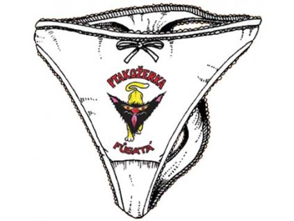 kalhotky tanga ptakozerka fusata