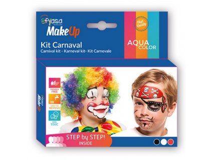 Makeup aqua klaun