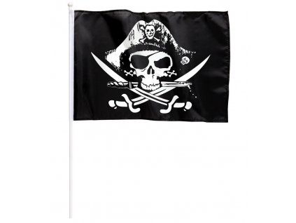Vlajka pirat 43x30cm