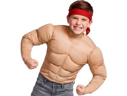 Triko svaly rambo detske