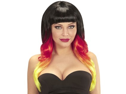 Paruka cerno cervena shirley