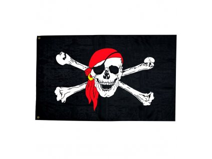 Piratska vlajka 13x80cm