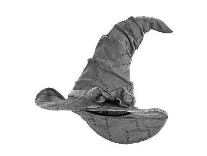 Klobouk latkovy sedy