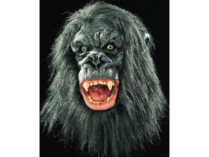 maska gorila s vlasy