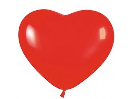 Balonek srdce cervene 23448