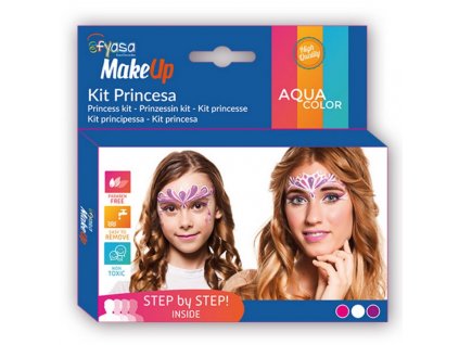 Makeup aqua princezna