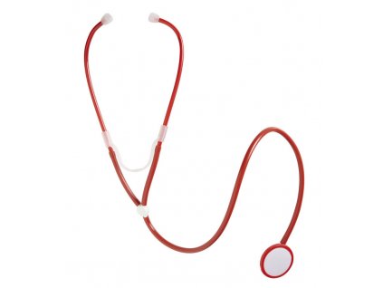 Cerveny stetoskop