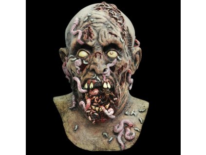 Maska zombie s cervy