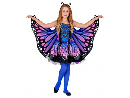 Kostym motyl fialovy