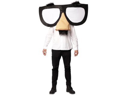 Maska bryle nos knir