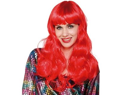 Paruka cervena dlouha