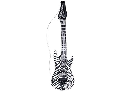 Nafukovaci kytara cernobila