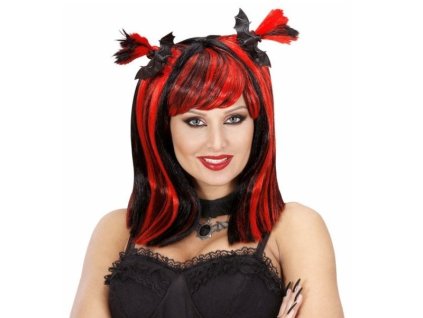 Paruka cervena s netopyry