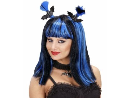 Paruka modra s netopyry
