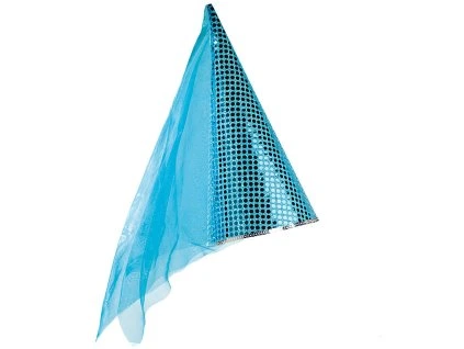 Cepicka se zavojem modra