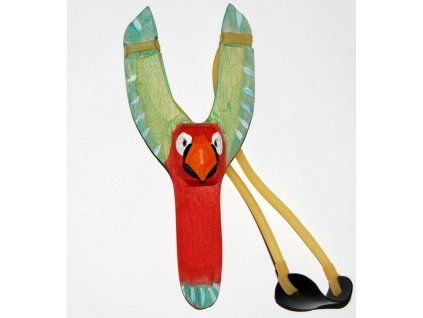 Prak cerveny papousek