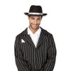 Klobouk mafian cerny
