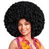 Paruka velke cerne afro