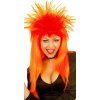 Paruka rockerka neon oranzova