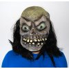 Maska lebka s vlasy