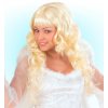 Paruka blond s lokny