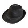 Pánský klobouk fedora - černý