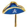 Klobouk pirat modry