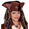 Piratsky kozeny klobouk