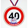 Medaile 40 zena