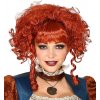 Paruka steampunk cervena