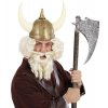 Viking bila paruka s vousy