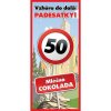 Cokolada k 50 narozeninam