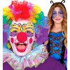 Make up fialovy klaun