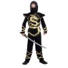 Kostym ninja cerno zlaty