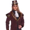 Klobouk steampunk s brylemi