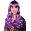 Paruka fialova dlouha