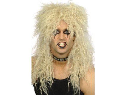 Blond dlouhá paruka Hard Rocker