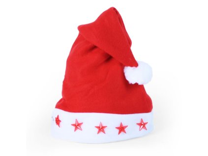 Čepice Santa blikací